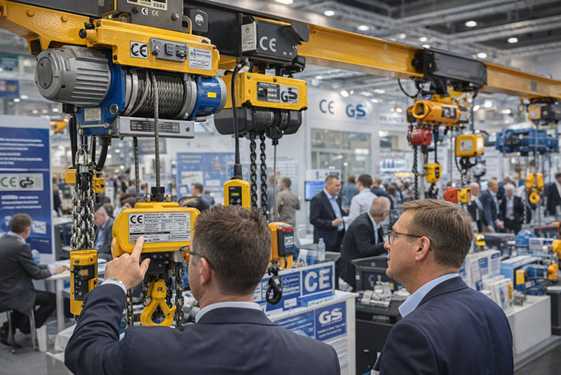 Asian Trade Fairs Drive Demand for Compact and Versatile Lifting Equipment