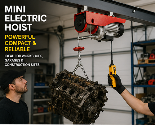 Ultimate Guide to Mini Electric Hoists: Best Portable Lifting Solutions for Workshops, Garages, and Construction Sites