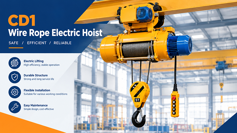CD1 Wire Rope Electric Hoist A Complete Guide to Selection, Applications, Safety, and Maintenance